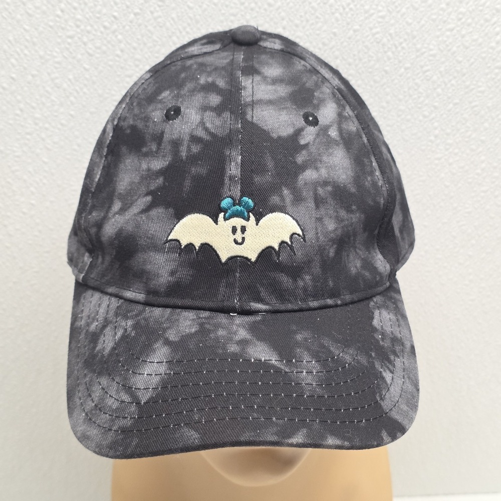 Disney 2023 Halloween Bat Boo Mickey Mouse Ear Baseball Hat Cap Glow In The Dark